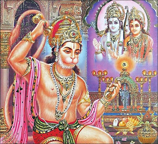 HANUMAN'S PRAISE ON LORD RAMA HANUMAN'S PRAISE ON LORD RAMA